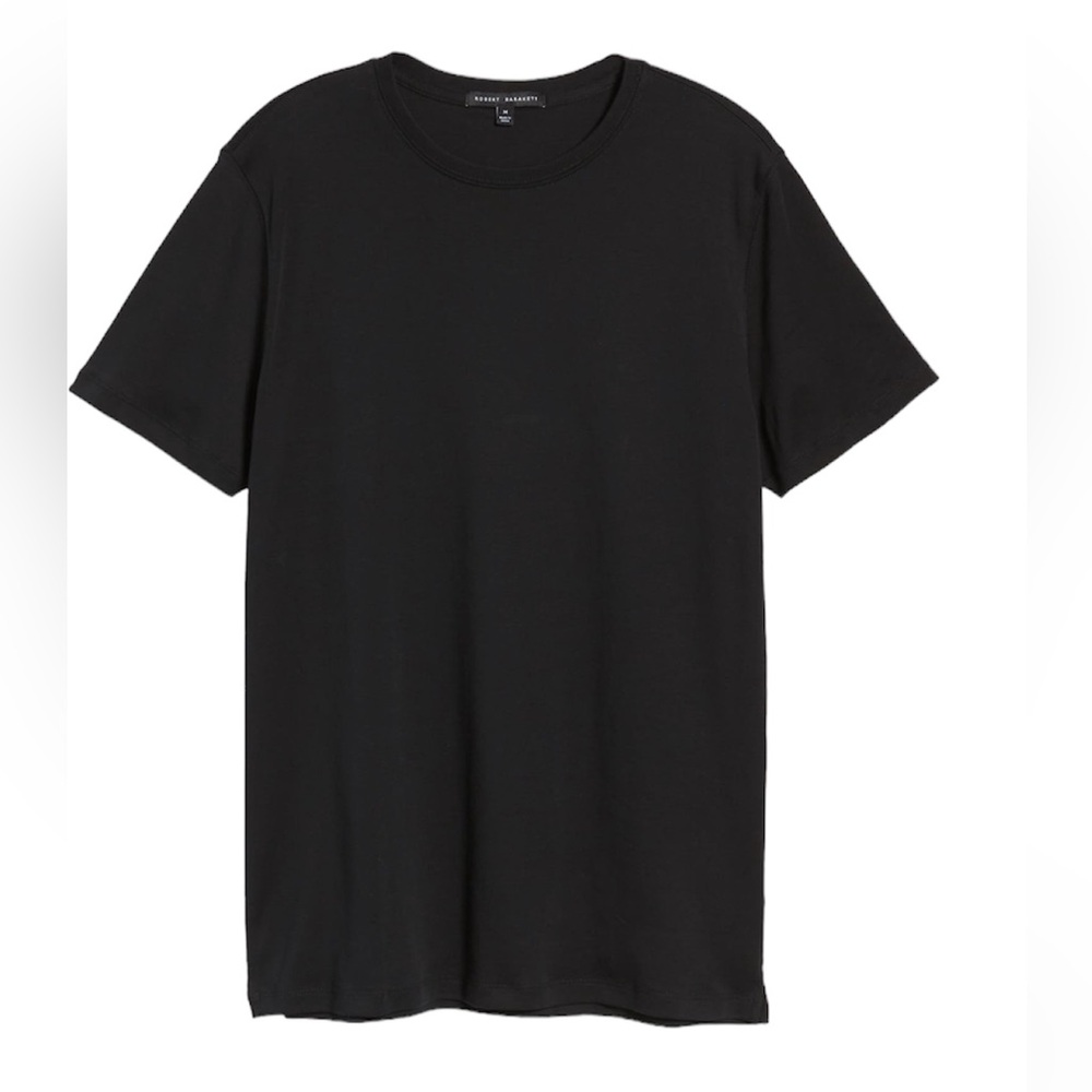 Robert Barakett Georgia Pima Cotton T-shirt, Like New, Black. Size Large